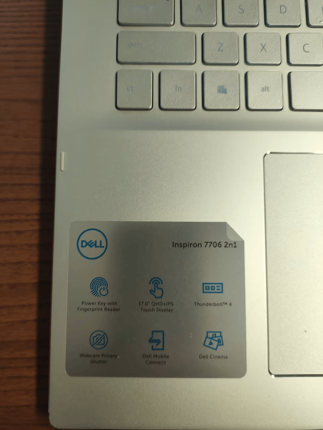 Dell Inspiron 7706 17" QHD+ | 512GB SSD | Intel i7-1165G7 | 16GB Ram | Nvidia MX350