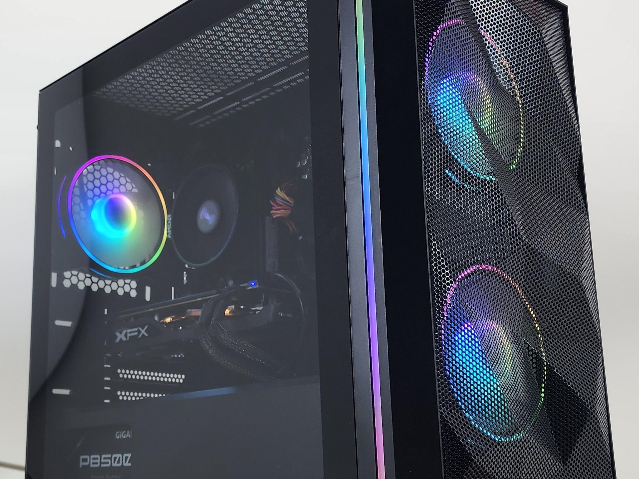 Gaming PC Ryzen 3 4100 16GB RAM 500GB SSD RX 580 8GB Windows 11 Computer