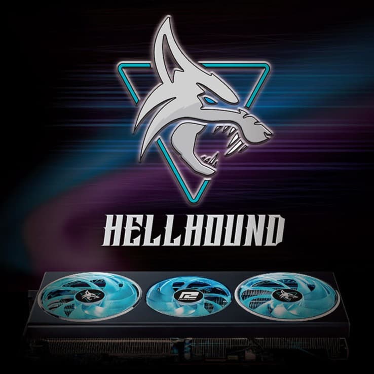 PowerColor Hellhound AMD Radeon RX 7700 XT