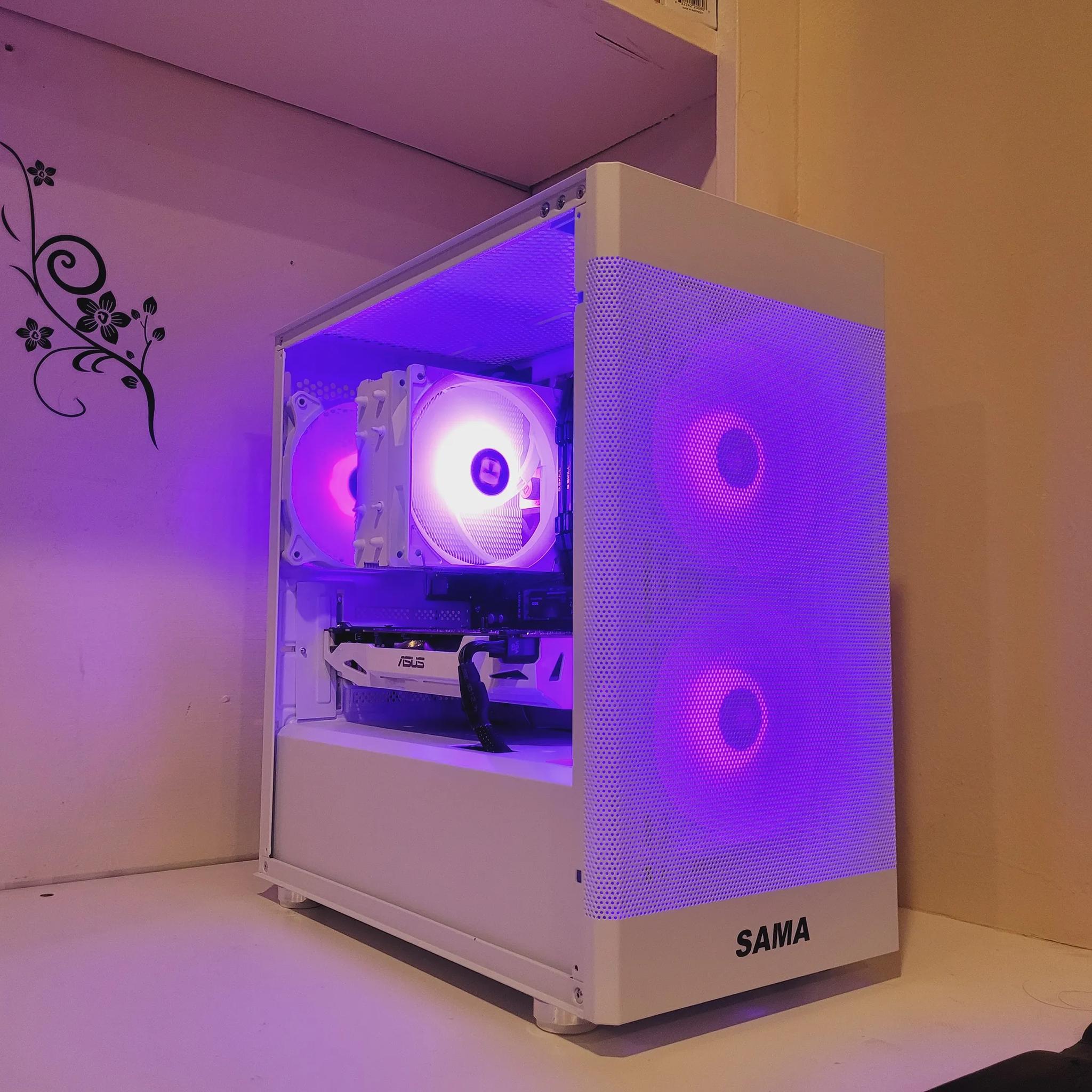 Ryzen 5 3600 | GTX 1070 8GB ⚪Value Ryzen RGB Gaming PC⚪ | 16GB Ram | Budget Gaming PC Desktop 1080p