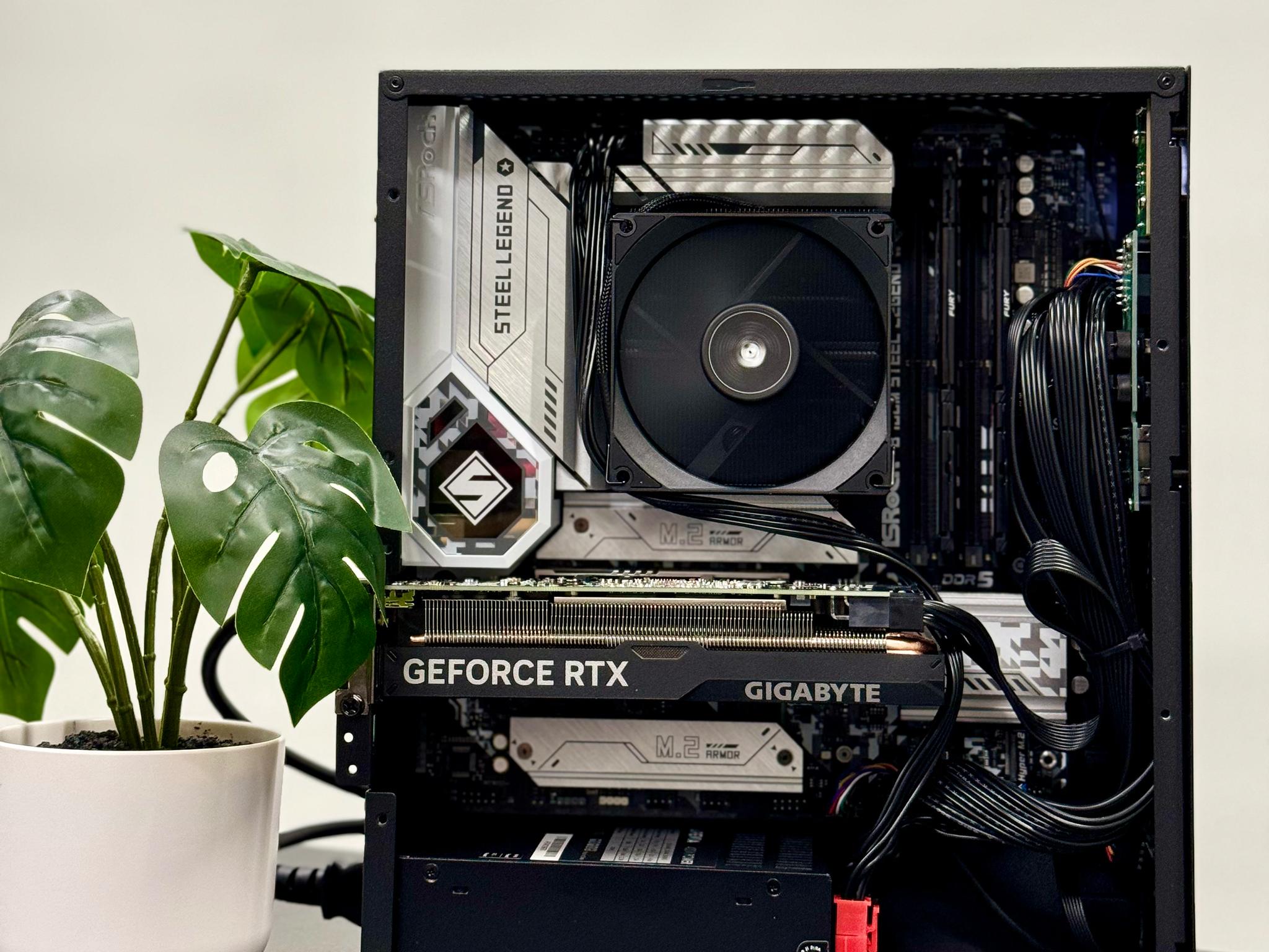 Small Form Factor (SFF) Build | RTX 4060 OC- i5 12400F- 1TB SSD- 16GB DDR5 RAM- WiFi- WinPro11