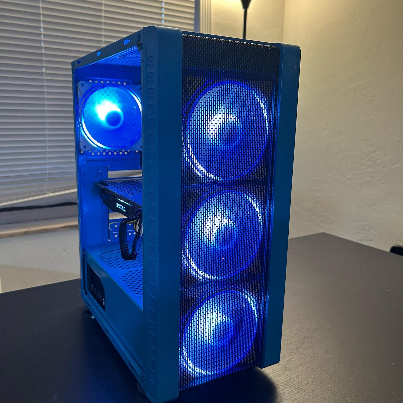 Gaming PC - GTX 1080, i3-10105F, 32GB DDR4, 1TB M.2 SSD, ARGB, WiFi, BLUETOOTH, WINDOWS 11