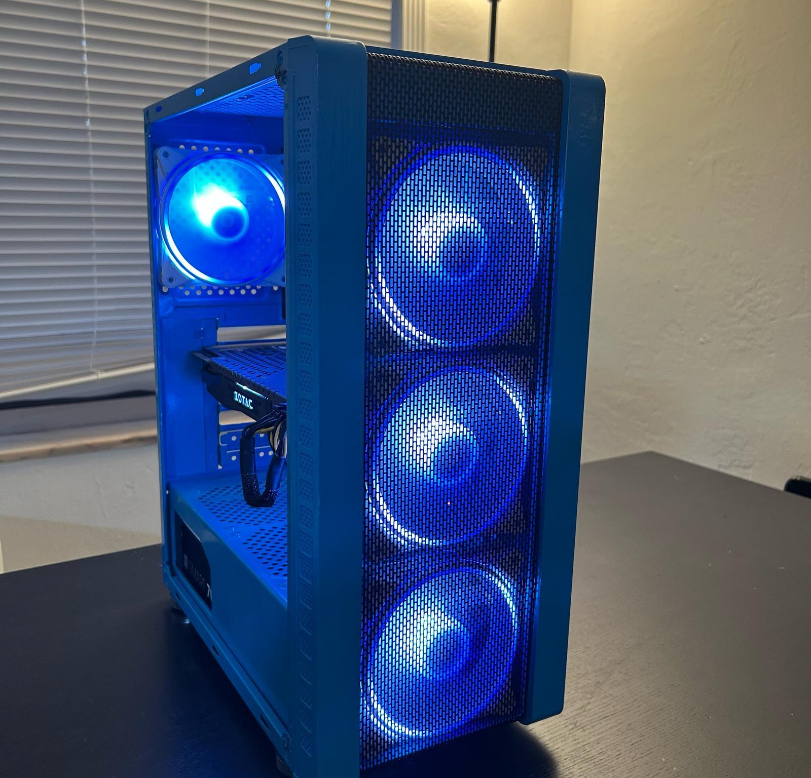 Gaming PC - GTX 1080, i3-10105F, 32GB DDR4, 1TB M.2 SSD, ARGB, WiFi, BLUETOOTH, WINDOWS 11