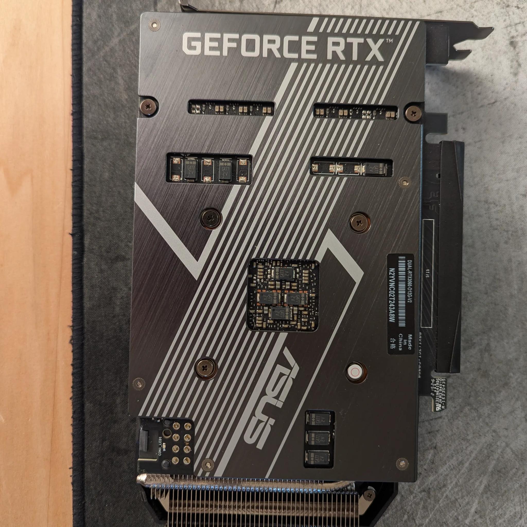 ❄️ ASUS Dual RTX 3060 12GB – Sleek, Compact, and 1080p/1440p Ready 🎮🔹