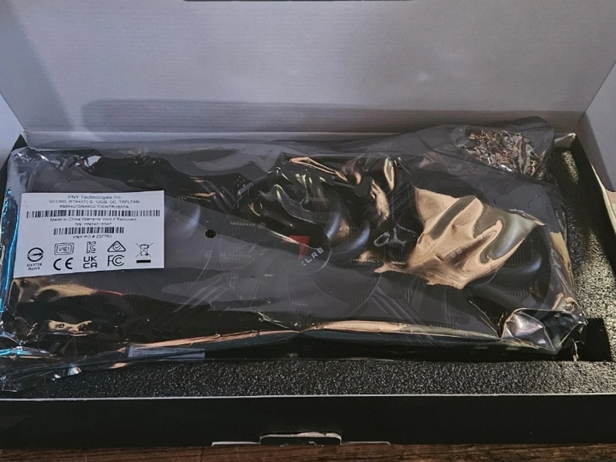 PNY XLR8 GeForce RTX 4070 Super 12GB Gaming Graphics Card - MINT Condition