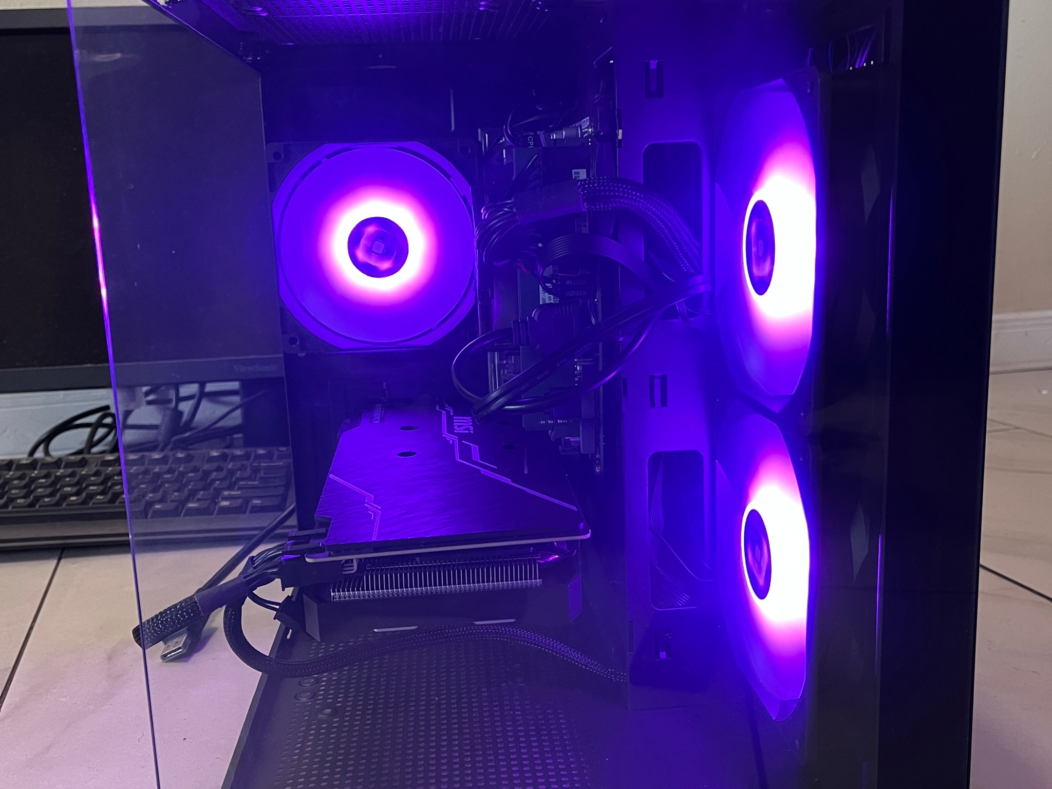 🟢🔥NVIDIA RTX 2070 Super, Intel i5-9400, 16GB RAM, 870 GB Storage, High Performance RGB Gaming PC 🖥️