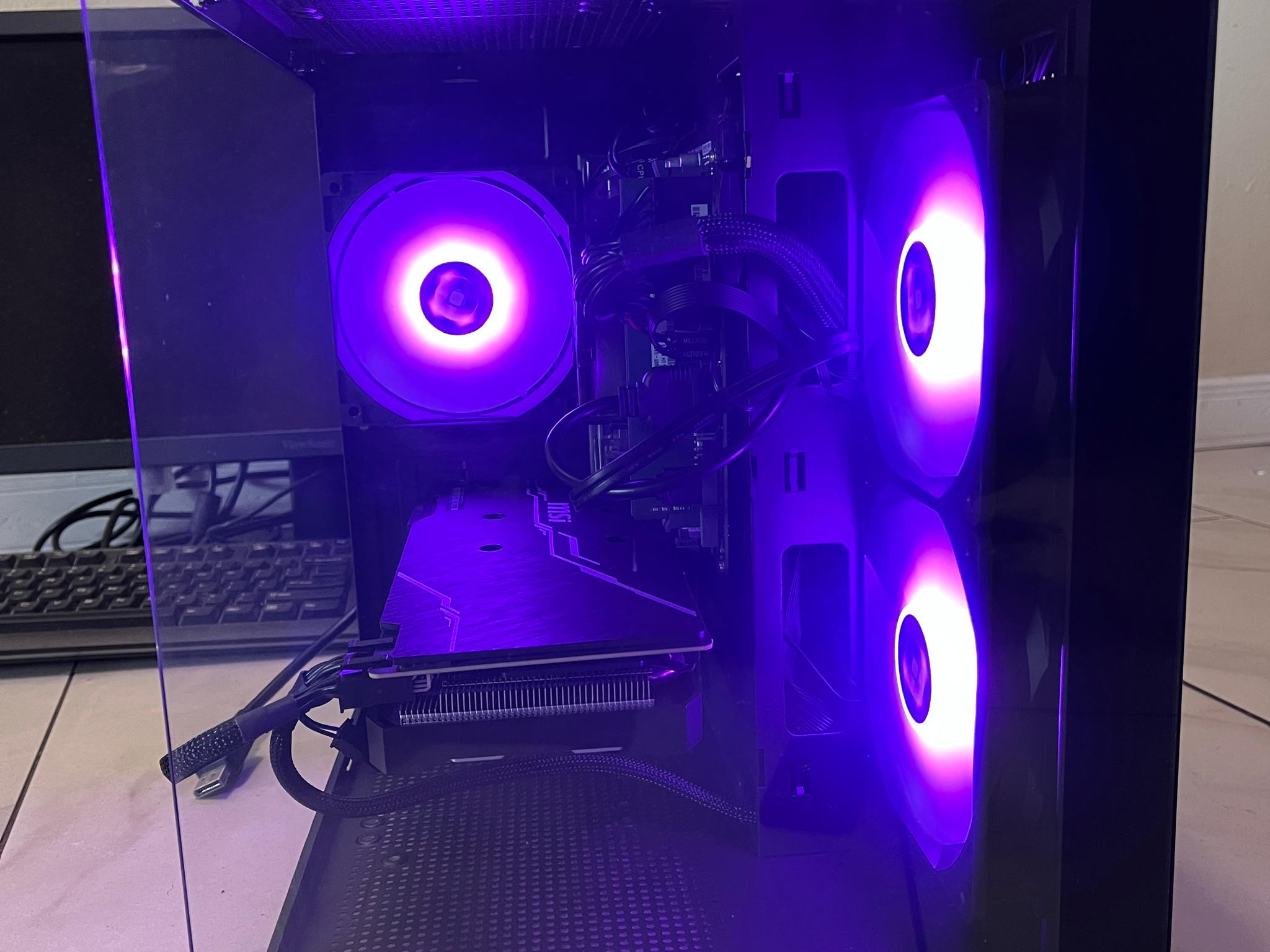🟢🔥NVIDIA RTX 2070 Super, Intel i5-9400, 16GB RAM, 870 GB Storage, High Performance RGB Gaming PC 🖥️