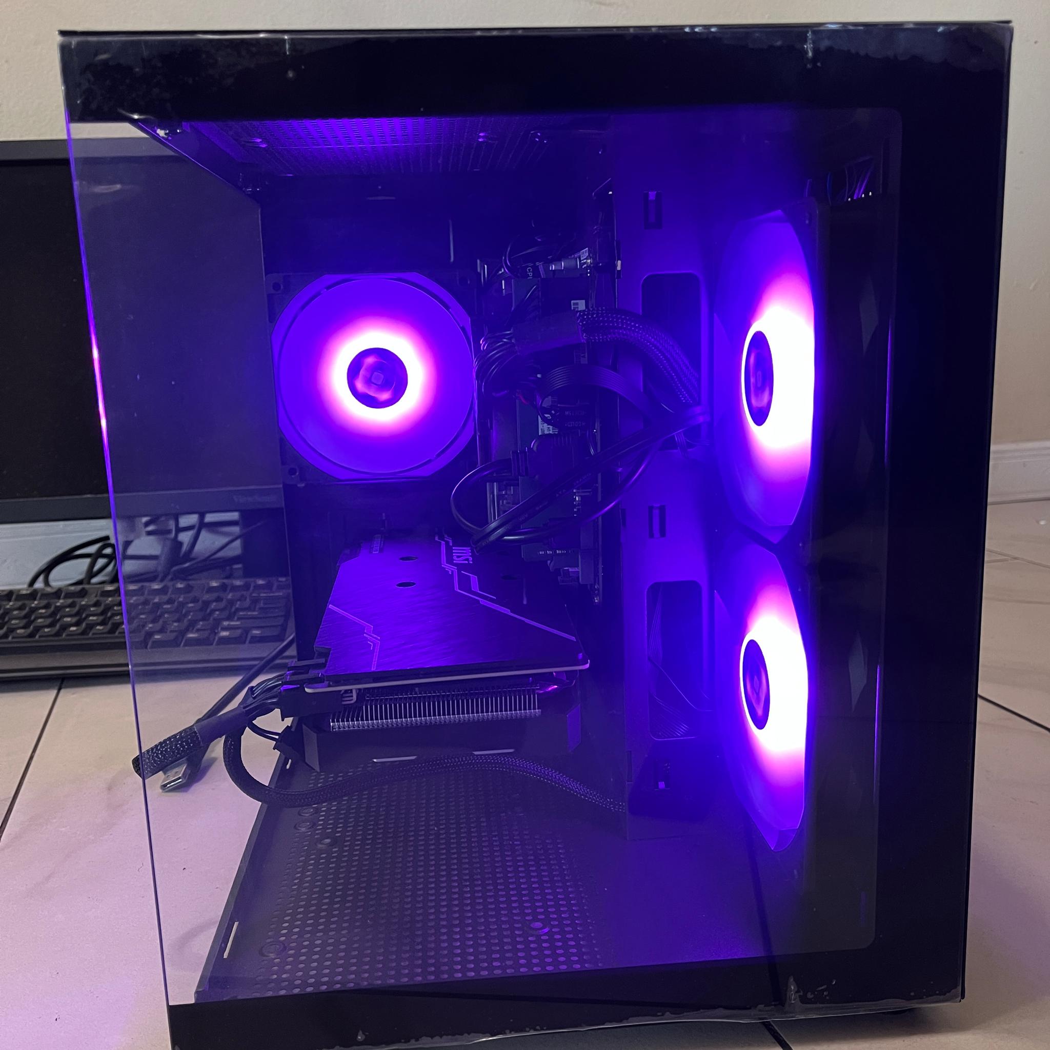 🟢🔥NVIDIA RTX 2070 Super, Intel i5-9400, 16GB RAM, 870 GB Storage, High Performance RGB Gaming PC 🖥️