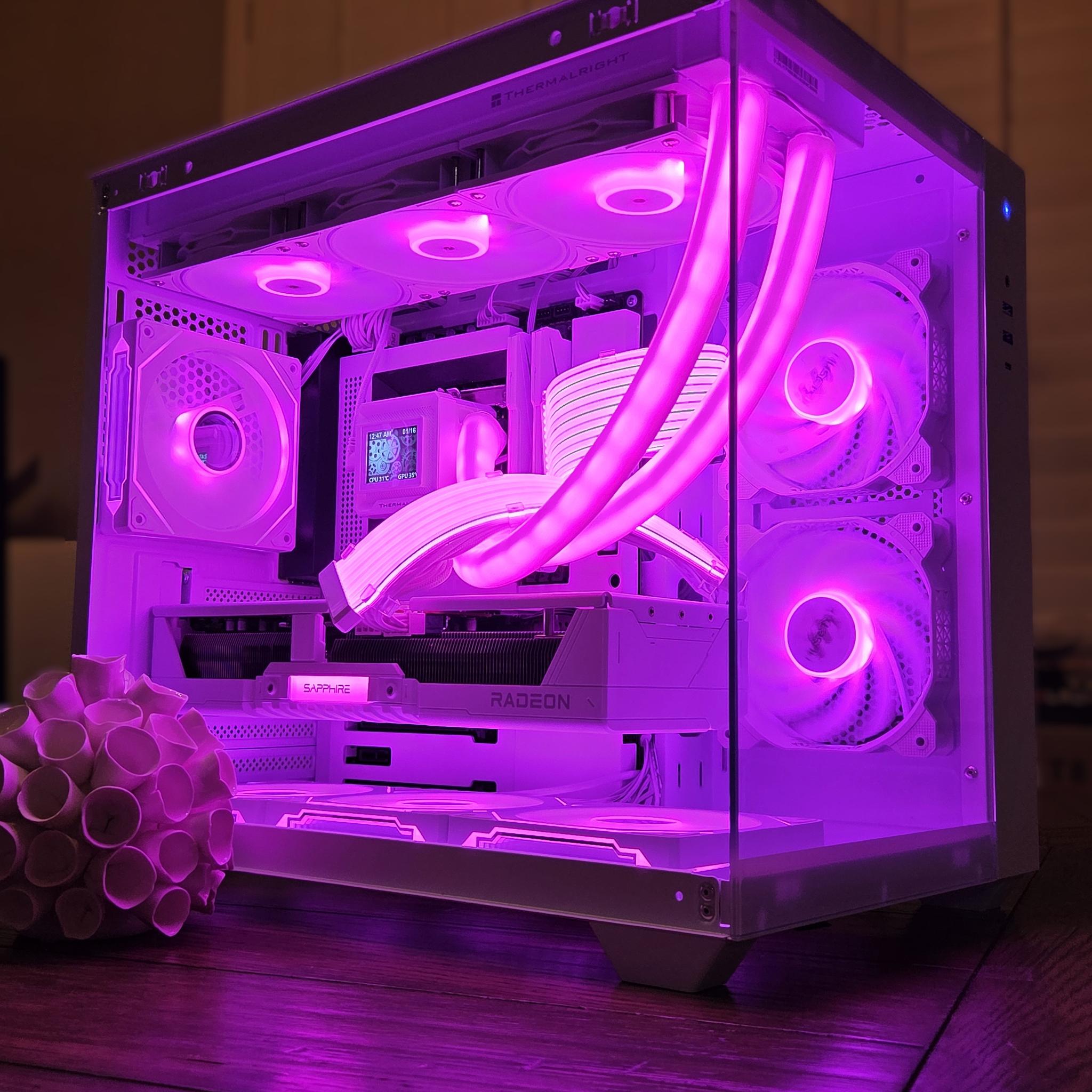 *SPRING BREAK SALE! THRU 3/20* The White Knight! ⚔️ 14600K/9070/DDR5-32GB/1TB