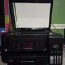Epson ET-4750 Printer All in one Eco Tank & 4 bottles of ink READ AD