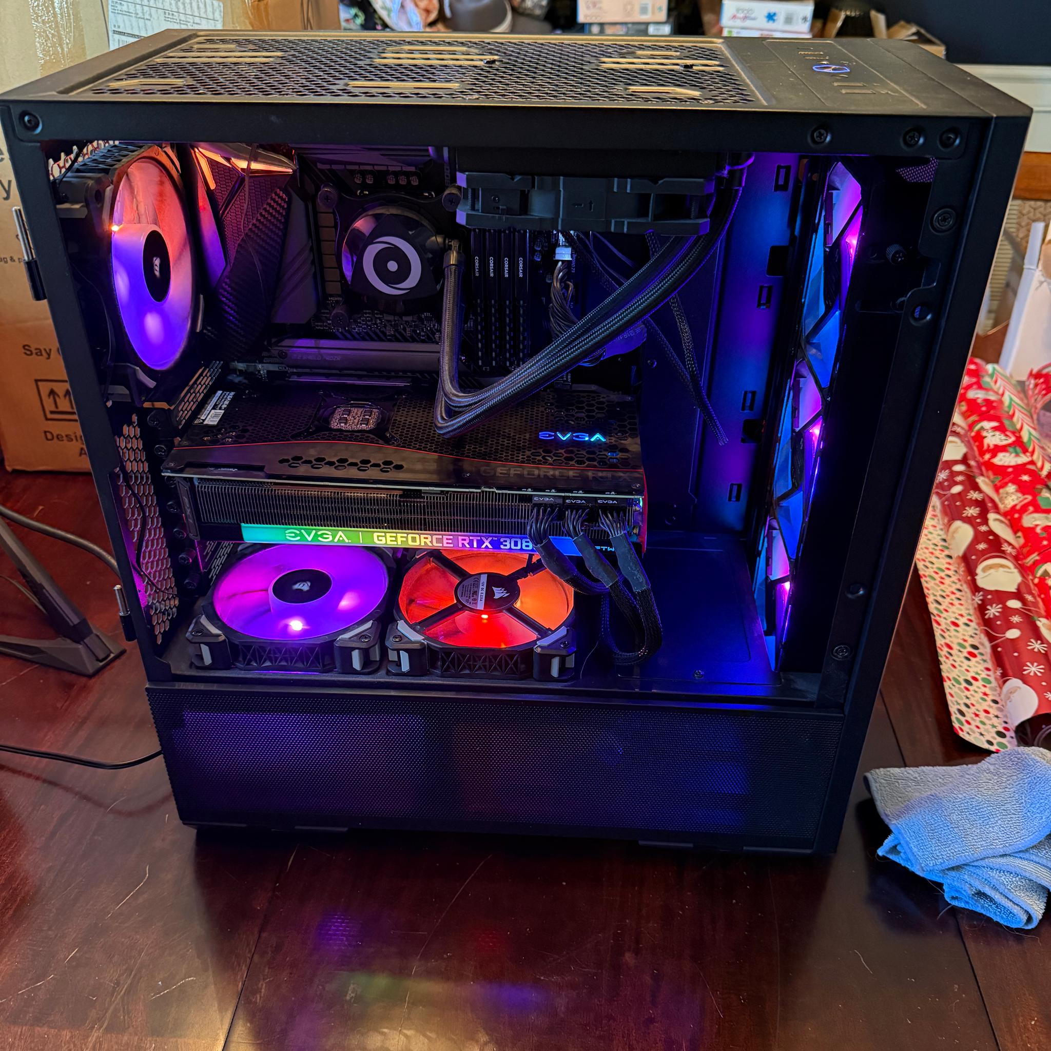 High-End Gaming PC | RTX 3080 10GB | i7-10700KF | 64GB DDR4 | NVMe SSD | WiFi