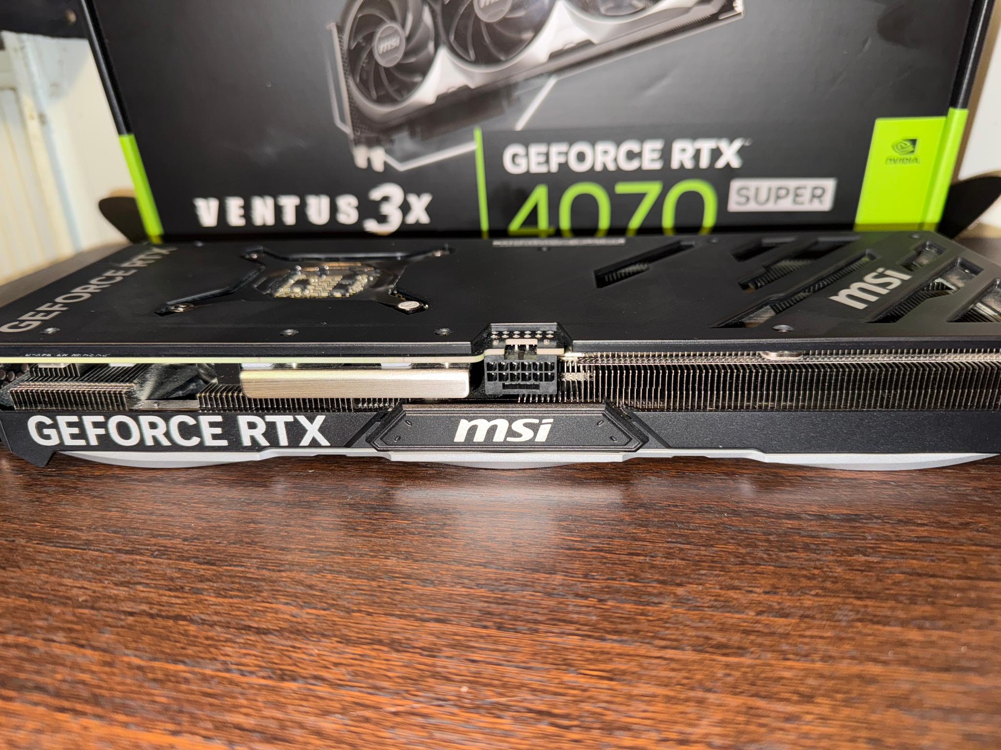 MSI NVIDIA GeForce RTX 4070 Super 12GB Ventus 3X OC