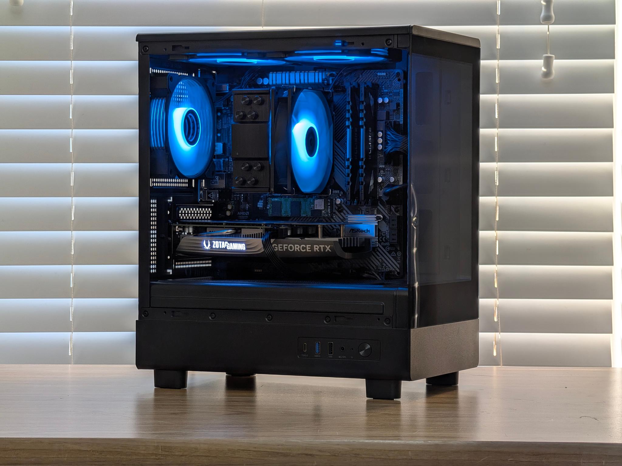 💙🖤Ryzen 7 3700x | RTX 4060 | 32GB DDR4 | 1TB SSD | Gaming PC🖤💙