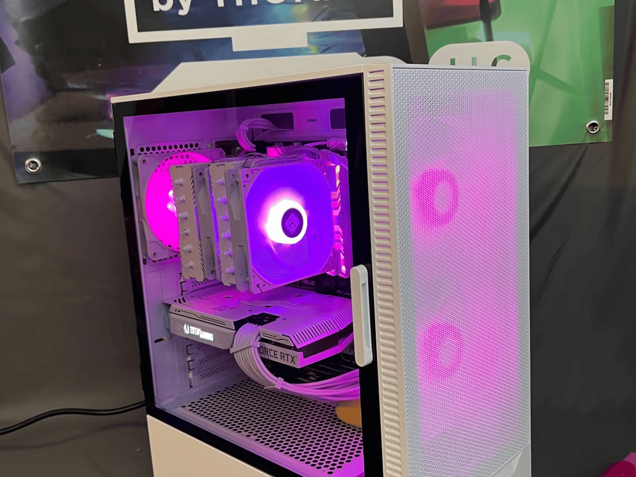 Project Whiteout RTX 3060TI Intel 12th GEN i5