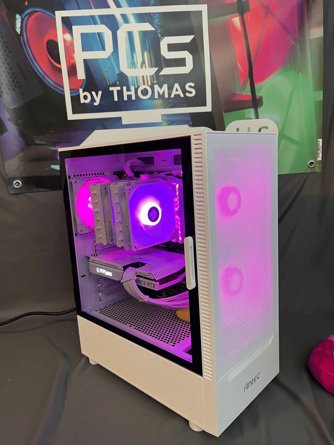 Project Whiteout RTX 3060TI Intel 12th GEN i5