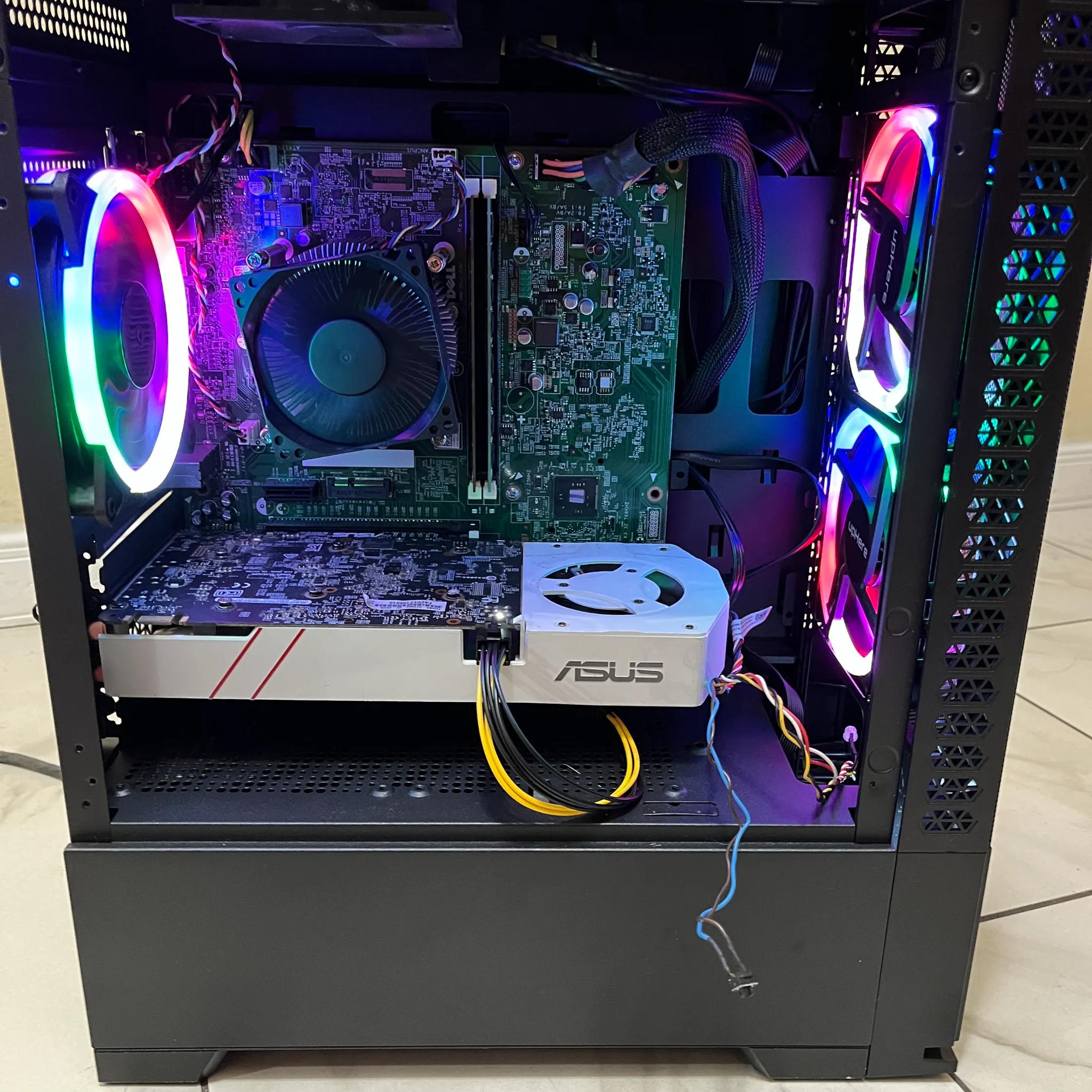🖥️ Budget RGB Gaming PC – GTX 960, Intel Core i5, 12GB RAM, 256GB SSD+1TB HDD, Fast and Powerful