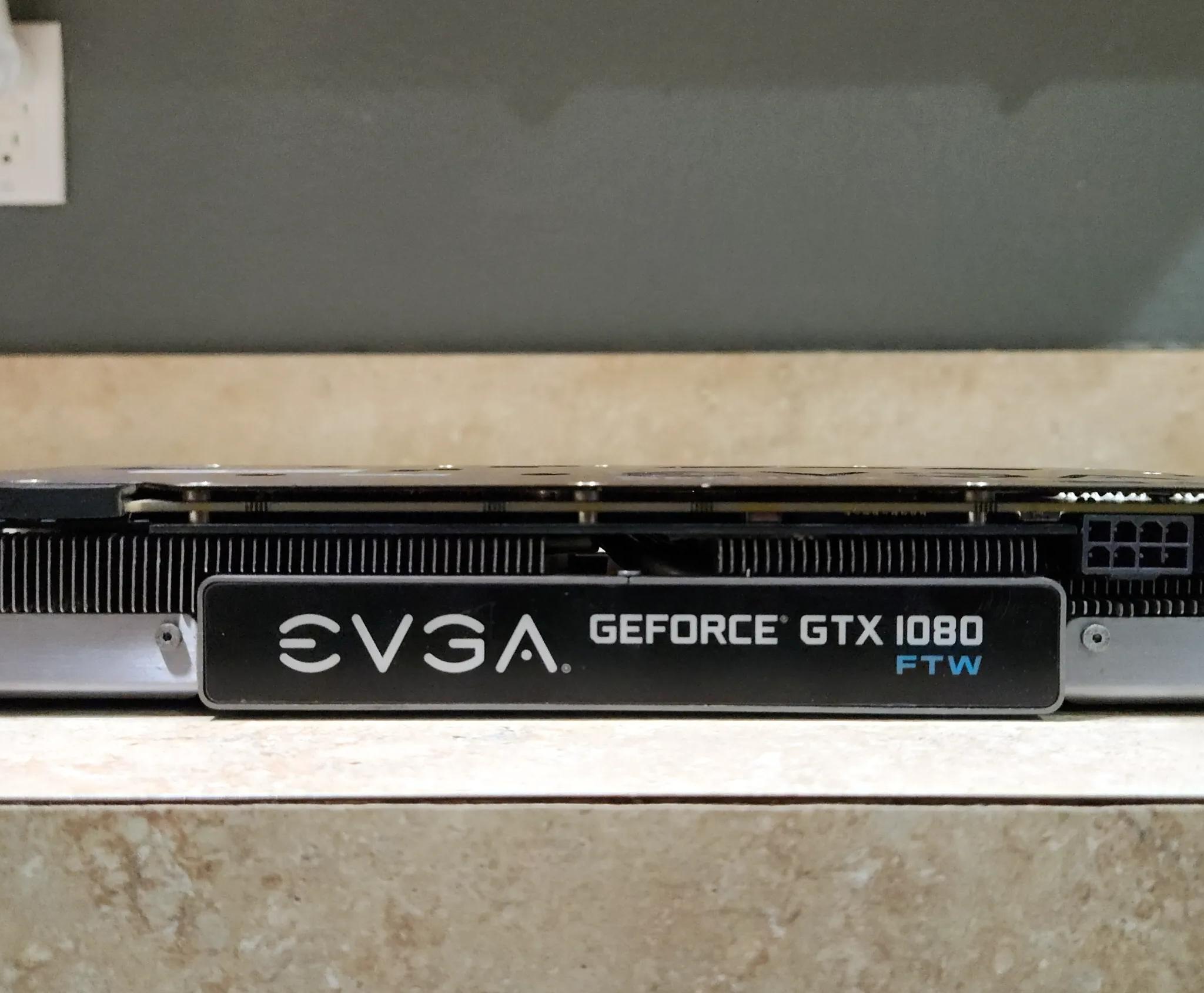 🔥 EVGA GTX 1080 FTW GPU