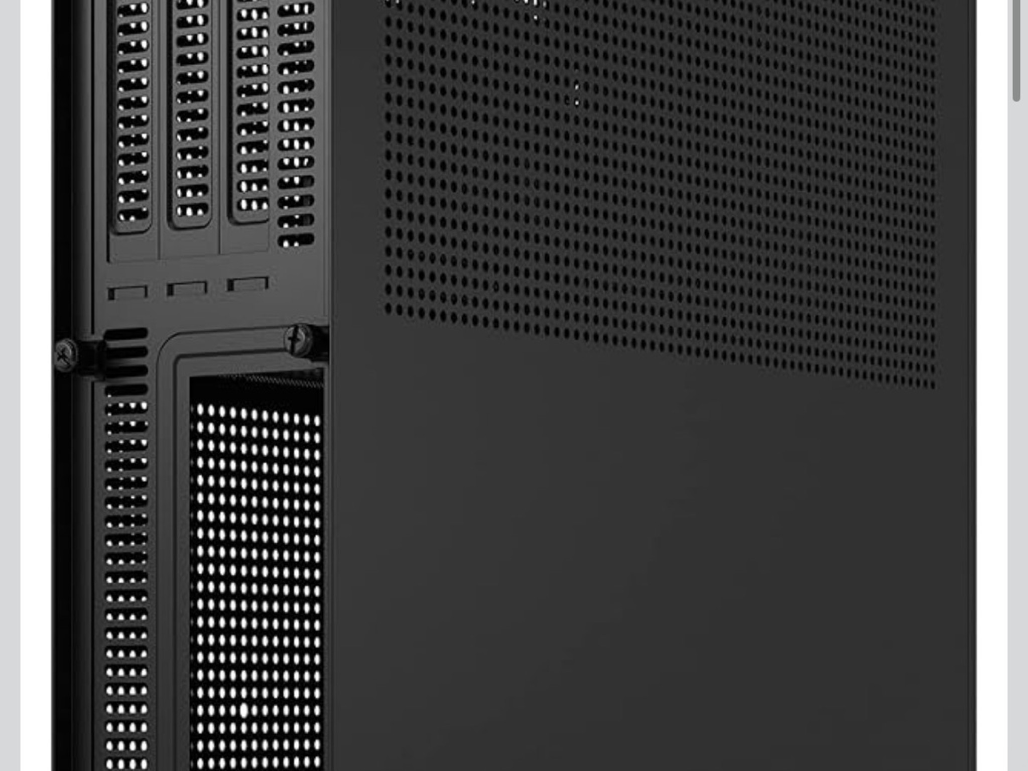 Fractal Design Ridge Black - PCIe 4.0 Riser Card Included - 2X 140mm PWM Aspect Fans Included