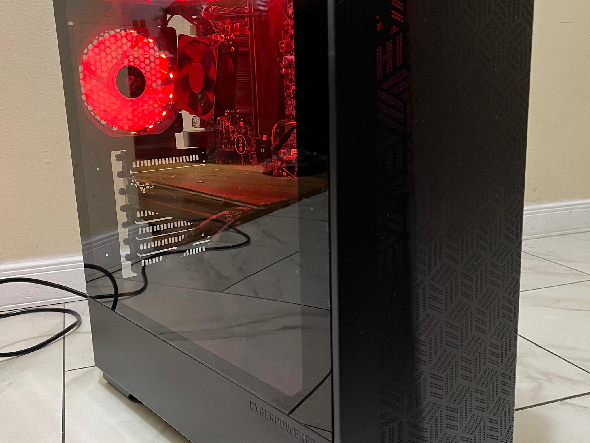 🟠🔥NVIDIA GTX 1080, Intel i3-9100, 12GB RAM, 500 GB SSD, High Performance RGB Gaming PC w/ Remote 🖥️🔵