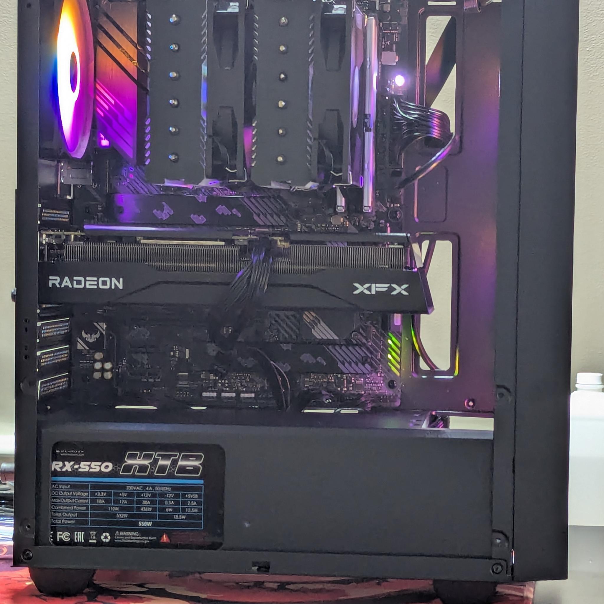 Gaming PC|AMD Ryzen 5 5600|AMD Radeon RX 9060 XT|32GB DDR4 3600|1 TB NVME SSD|Windows 11 Pro Active