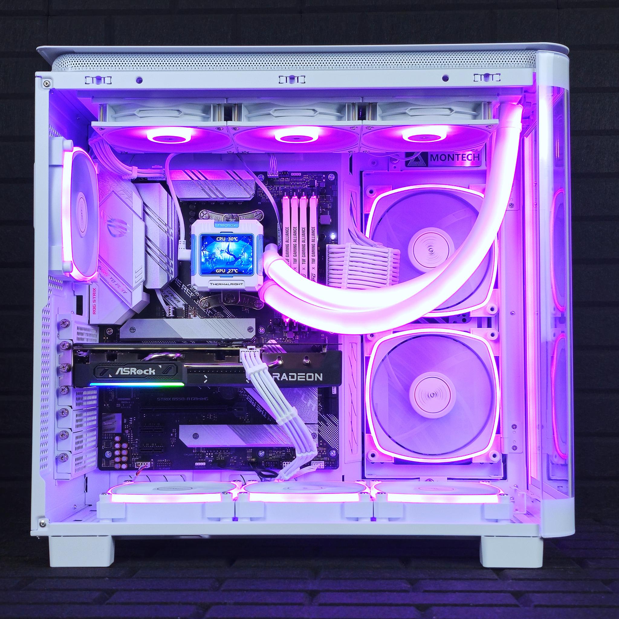 ☃️ AMD 9060XT 16GB • Ryzen 9 • 32GB RAM • 2TB Storage • Plug n' Play Gaming PC