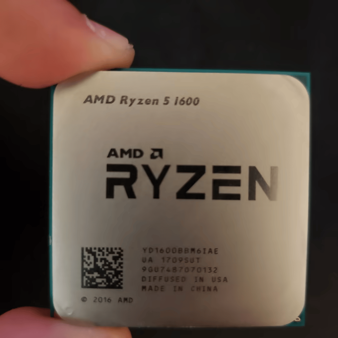 Used Ryzen 5 1600 AM4 6 Core processor