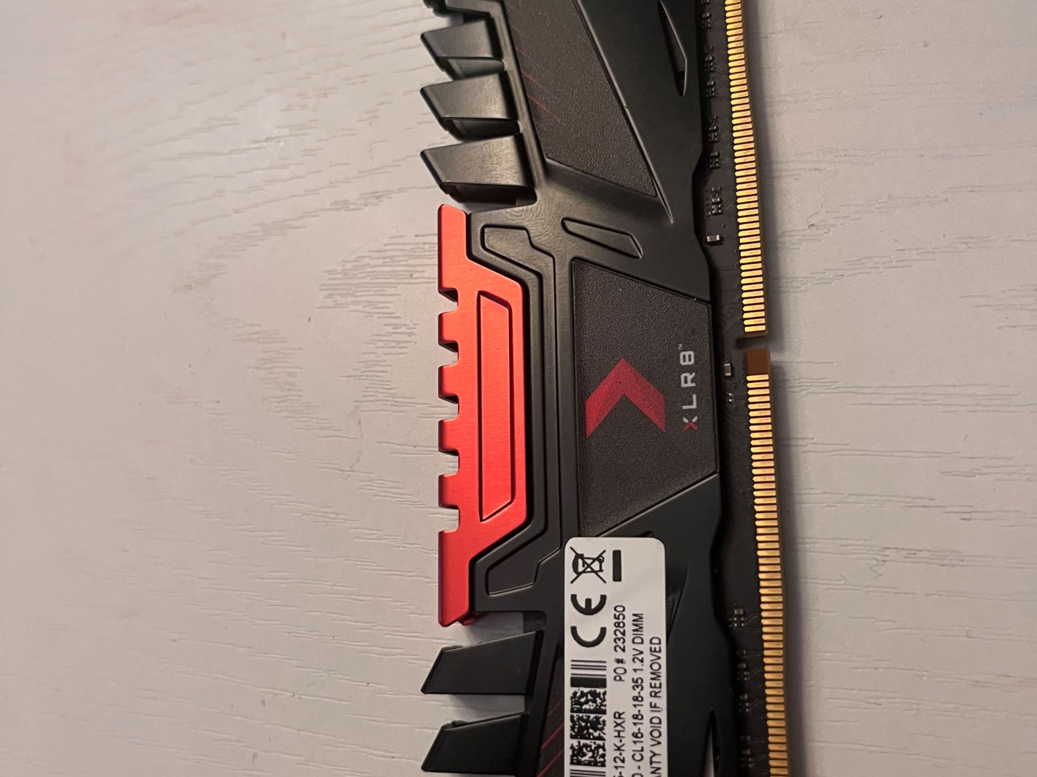 16GB PNY 2666 MHZ RAM (2x8gb dual channel)