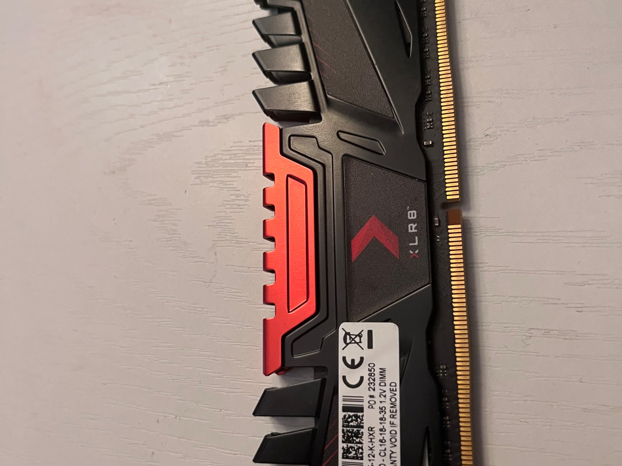 16GB PNY 2666 MHZ RAM (2x8gb dual channel)