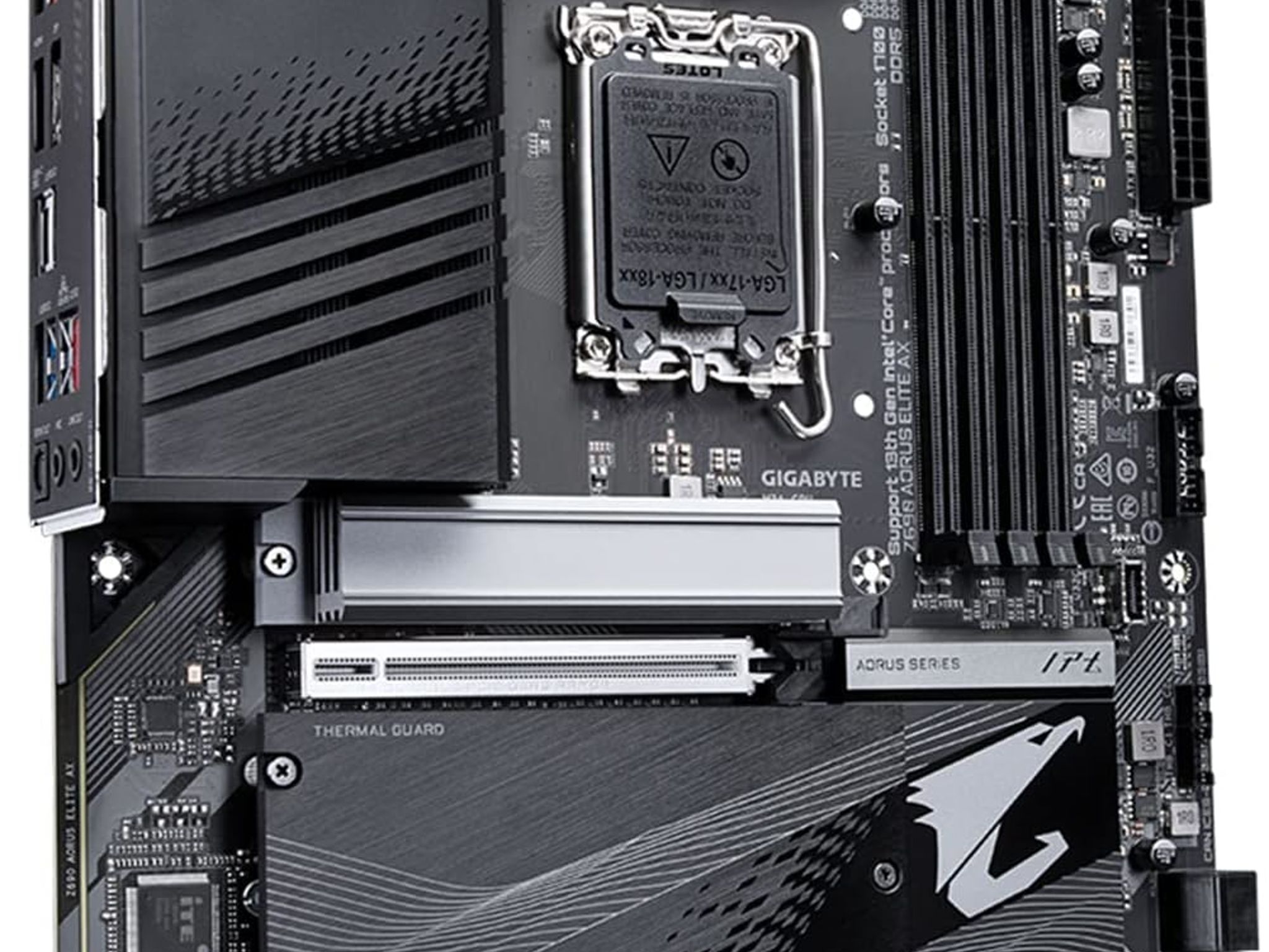 GIGABYTE Z690 AORUS Elite AX LGA 1700/ Intel Z690/ DDR5/ Quad M.2/ PCIe 5.0/WiFi 6/