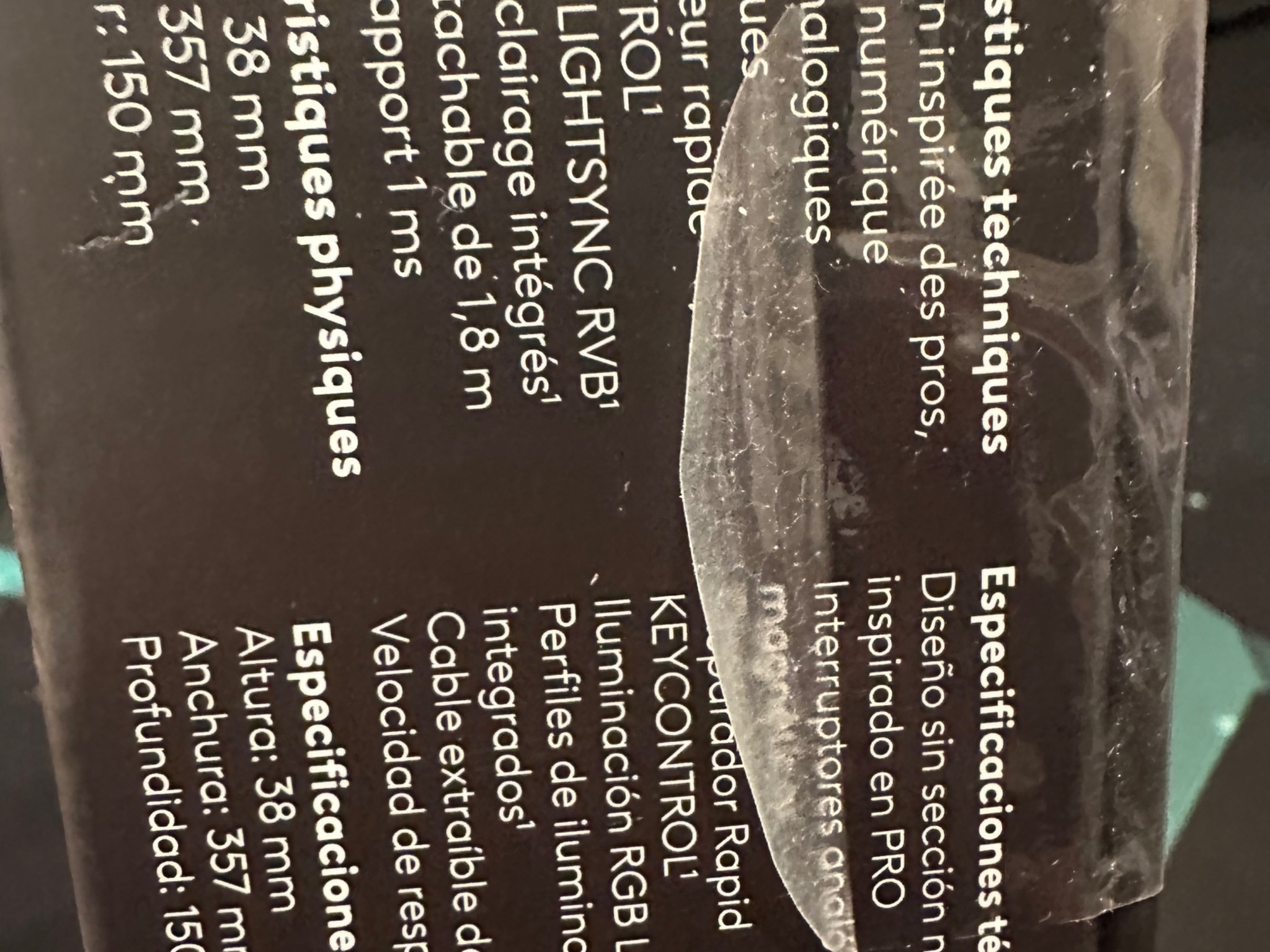 LOGITECH PRO X TKL RAPID KEYBOARD