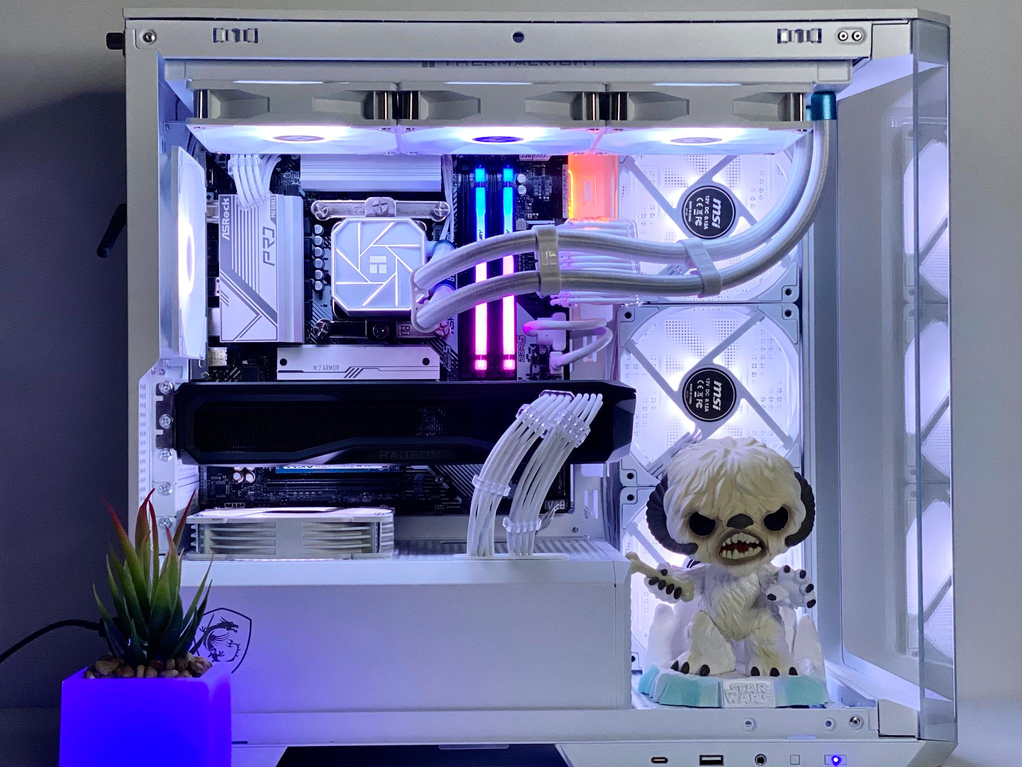 ❄️🥶-I7-Liquid-Cooled Pro Gaming Beast⚪️RX 7900XT 20GB ⚪️32GB RAM⚪️2TB NVMe M.2⚪️ Windows 11 Pro