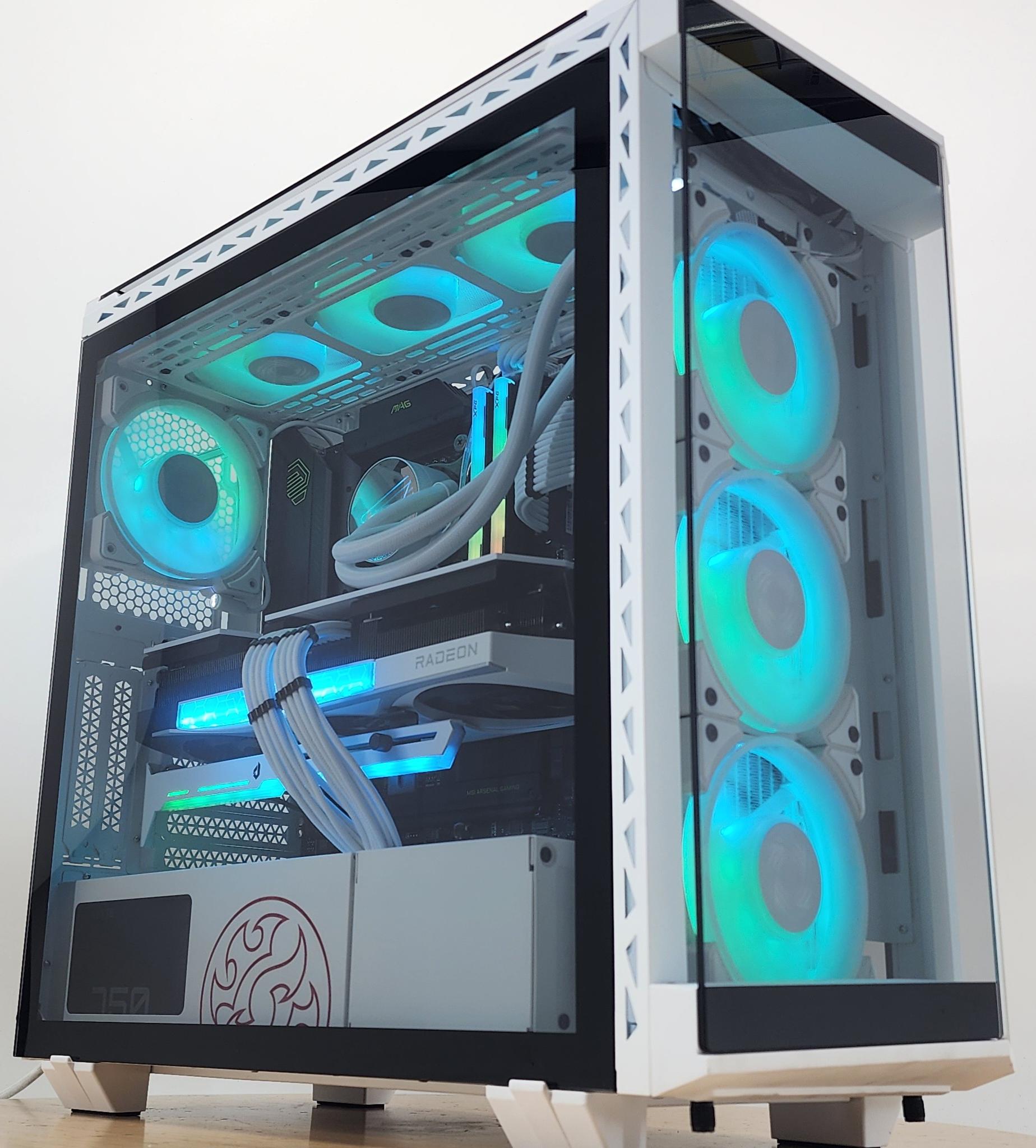 Gaming PC Ultra 7 265F 32GB RAM 2TB SSD RX 9070 XT 16GB Windows 11 Computer