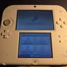 CUSTOM USED Nintendo 2DS White/Red Handheld Console with 3 Games