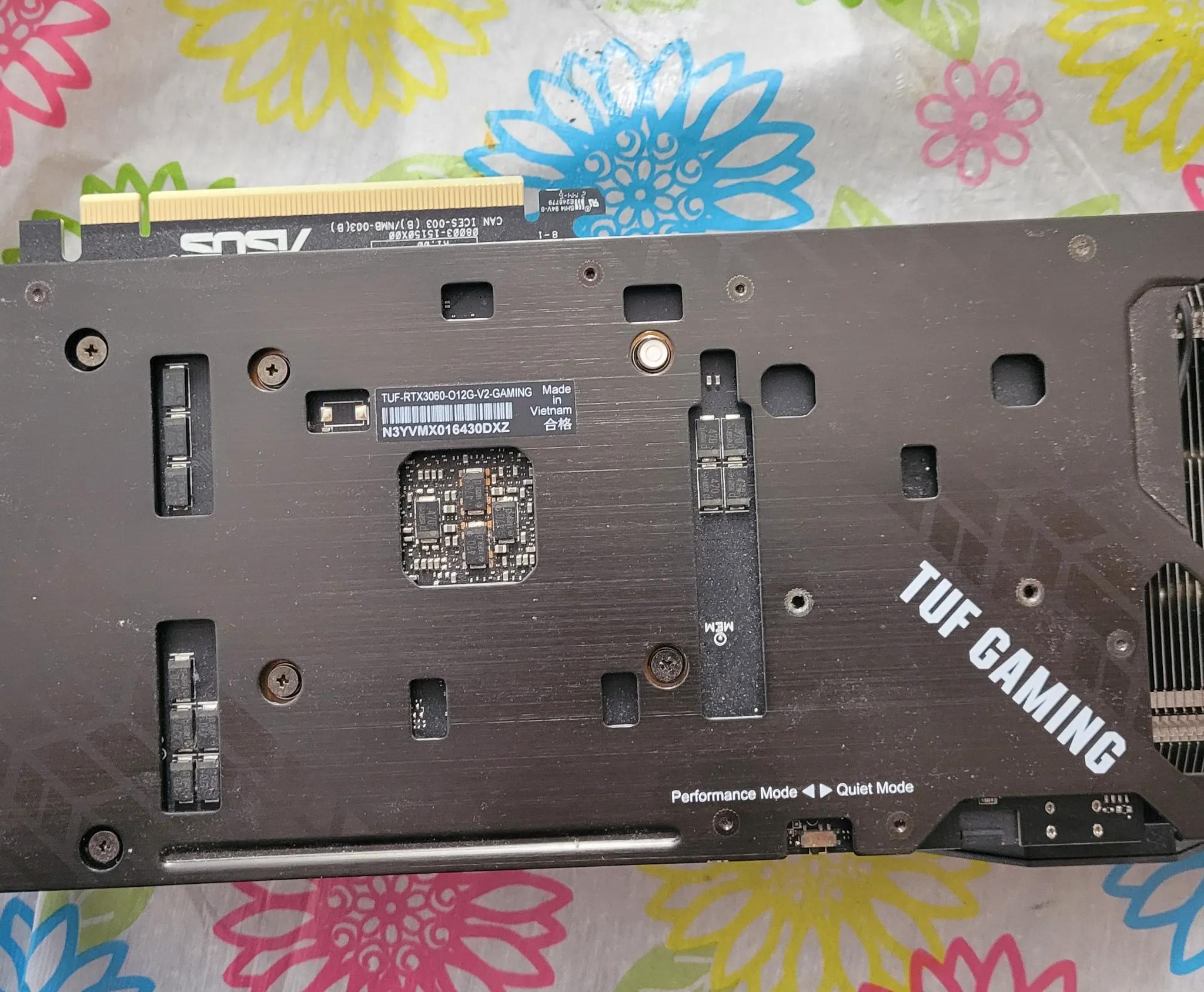 ASUS Dual GeForce RTX 3060 V2 OC 12GB GDDR6 Graphics Card