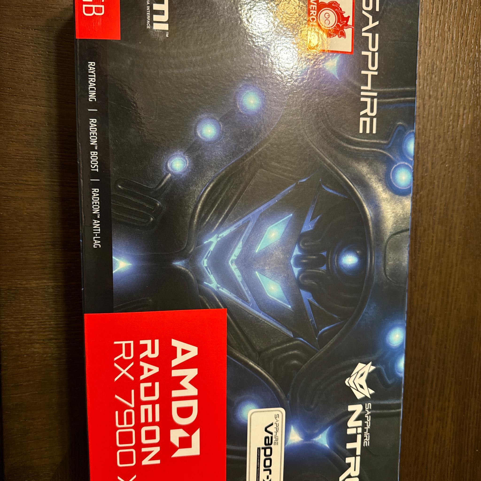BNIB Sapphire 7900 XTX Nitro+