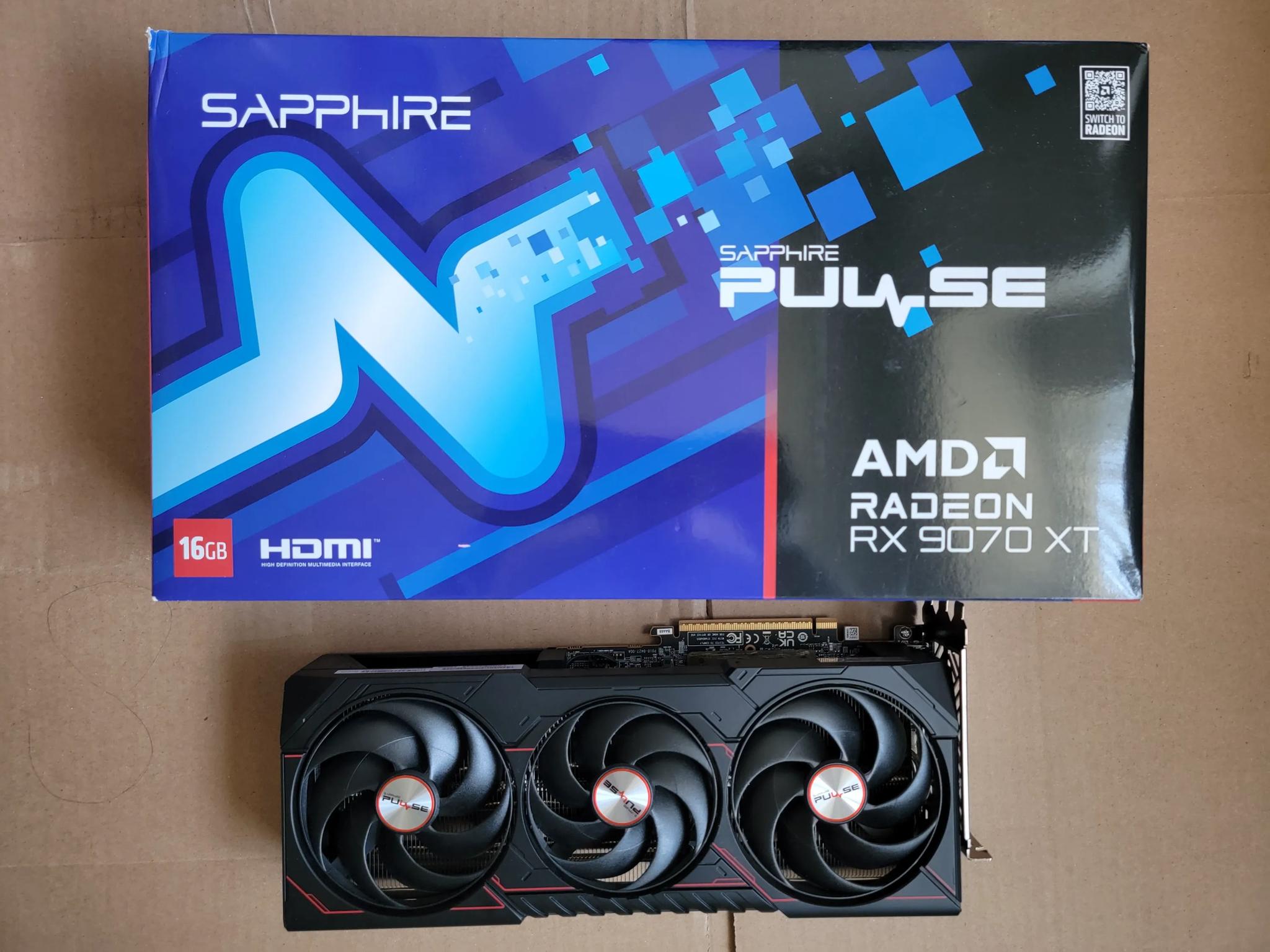 Sapphire Pulse - RX 9070 XT - Used