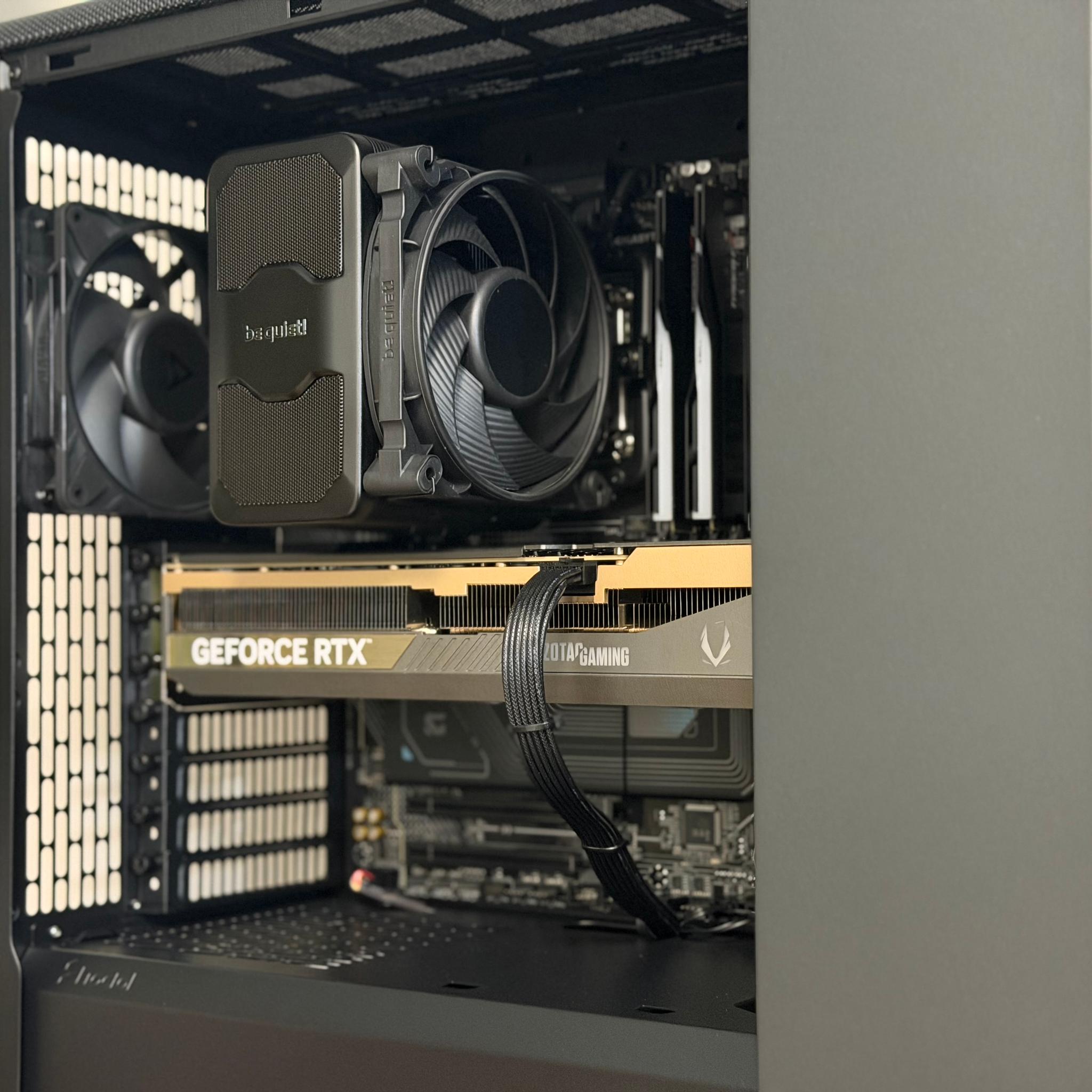 RTX 5080 Solid Core OC | Ryzen 7 9800X3D | 32GB DDR5 | B850 | 4TB SSD | 1000W Custom Gaming PC