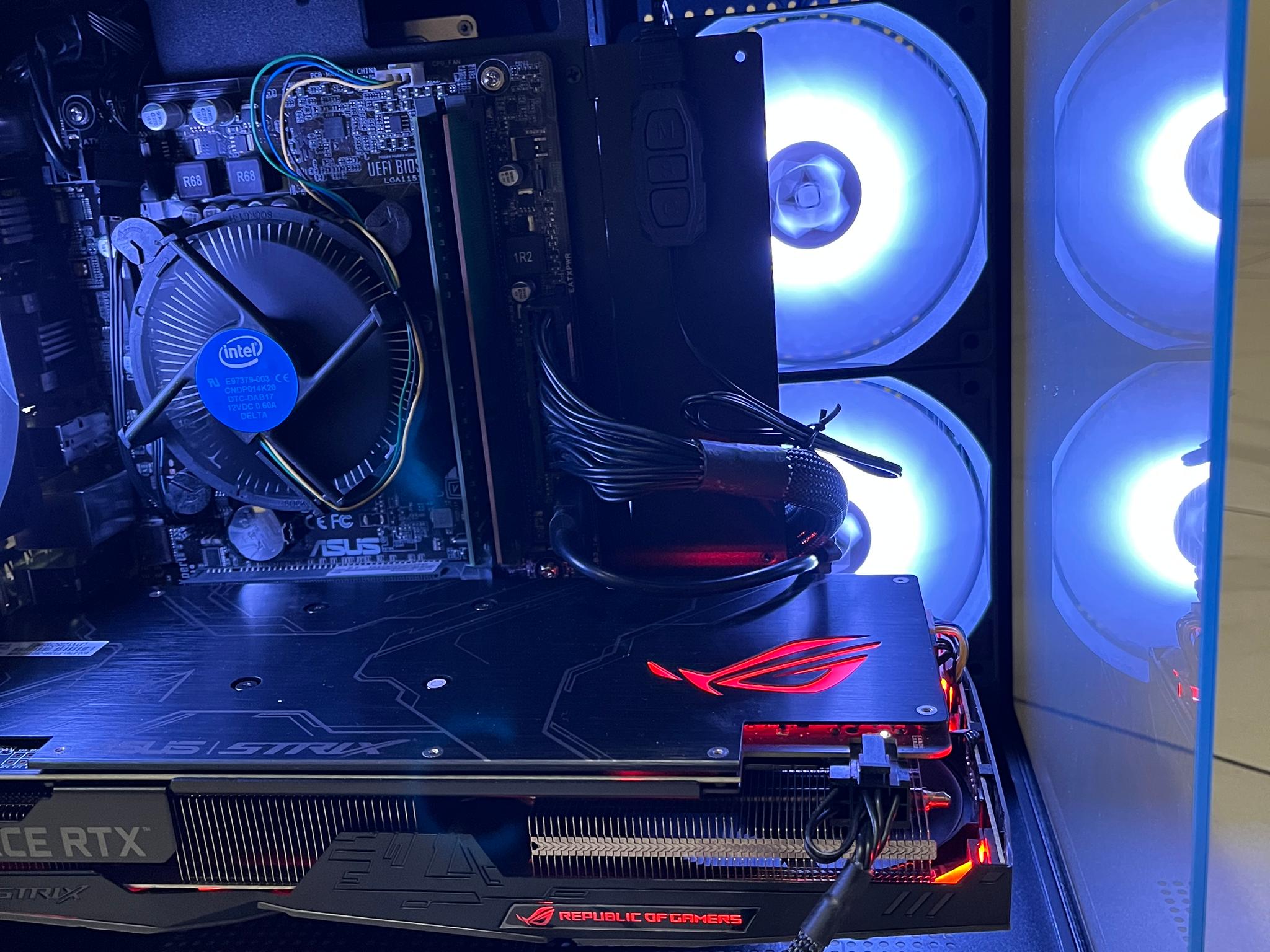 🟠🔥NVIDIA RTX 2060, Intel i5-6400, 16GB RAM, 870 GB Storage, High Performance RGB Gaming PC w/ Remote