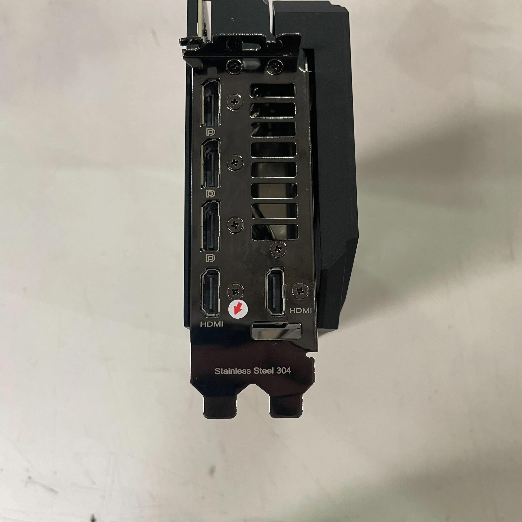 ASUS STRIX 3070 TI (NO DISPLAY - FANS SPIN)