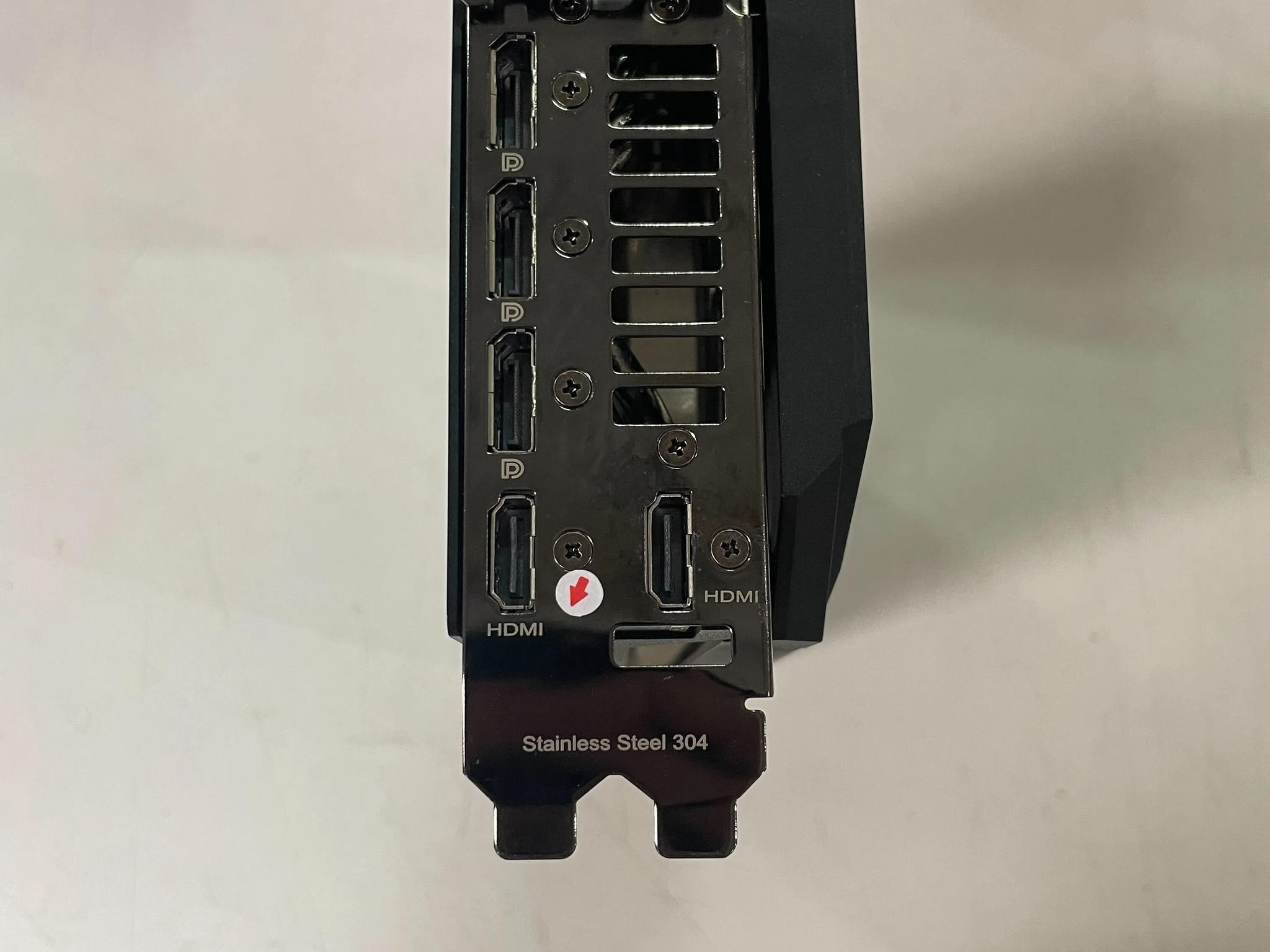 ASUS STRIX 3070 TI (NO DISPLAY - FANS SPIN)