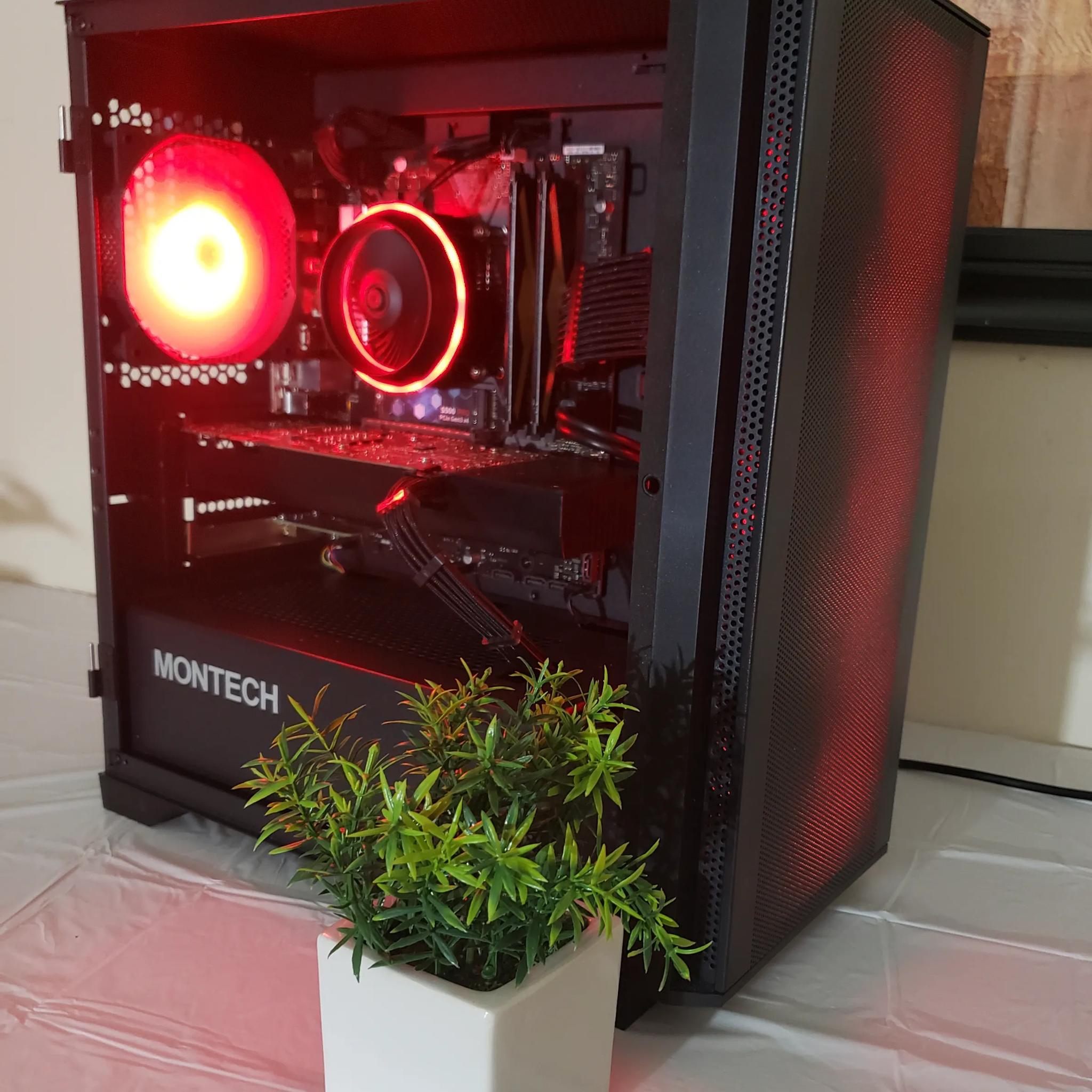 Gaming PC - Custom RGB - i5-9400F + GTX 1070 (8GB) + 2x8(16GB) RAM with Wi-Fi