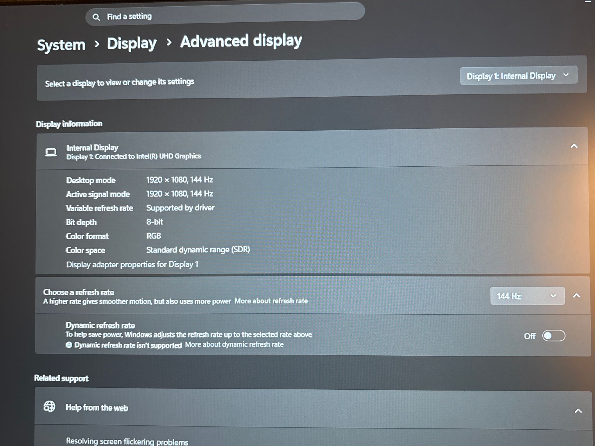 HP Victus Gaming Laptop