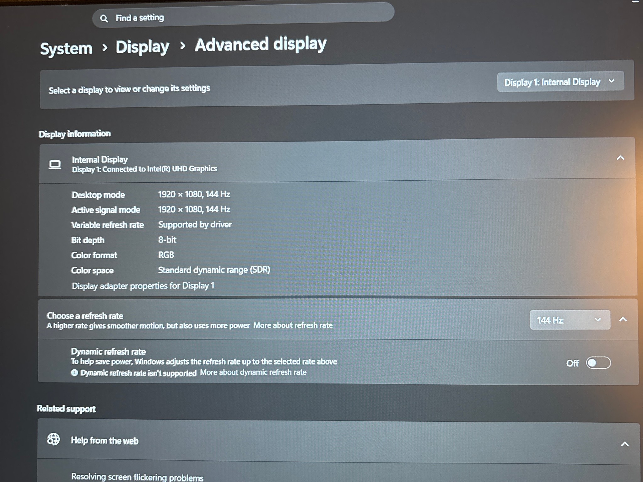 HP Victus Gaming Laptop