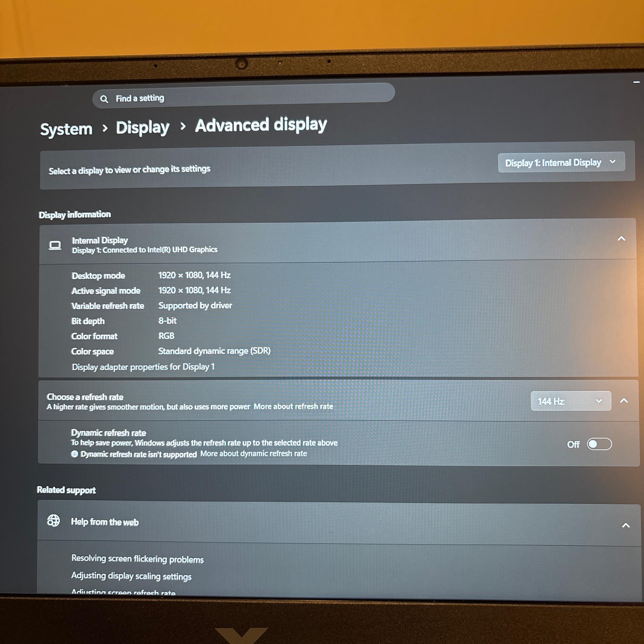 HP Victus Gaming Laptop