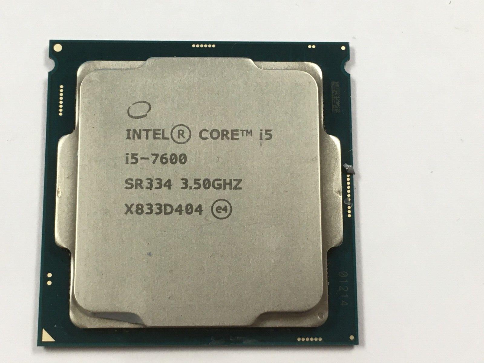 Intel Core i5-7600 3.5GHz Quad-Core Processor SR334 LGA1151