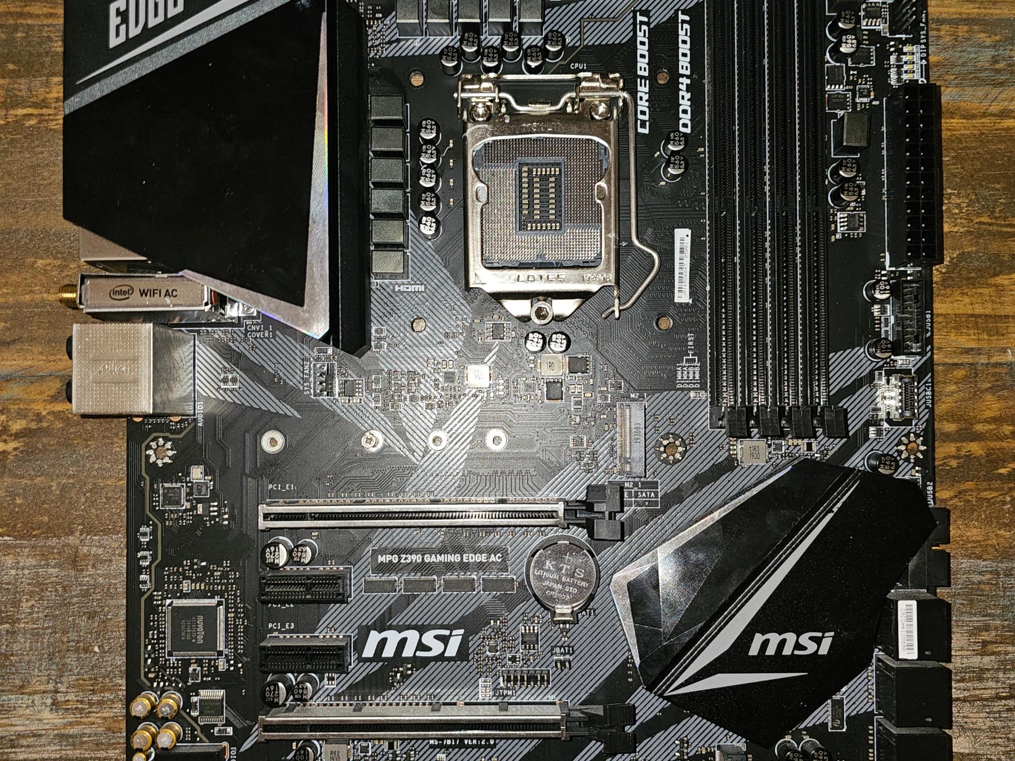 MSI MPG Z390 Gaming Edge AC