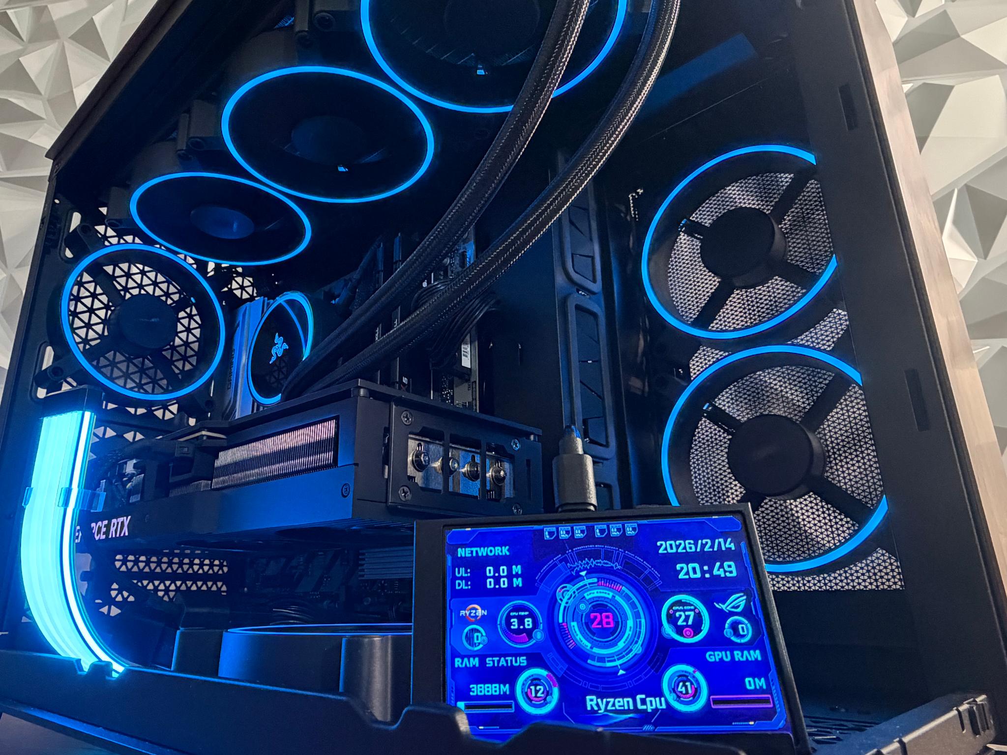 🌲Rx 9070XT | 9800x3d/7900X | 32GB DDR5 | 2TB | Windows 11 Pro 🌲 “WOODLAND PHANTOM”
