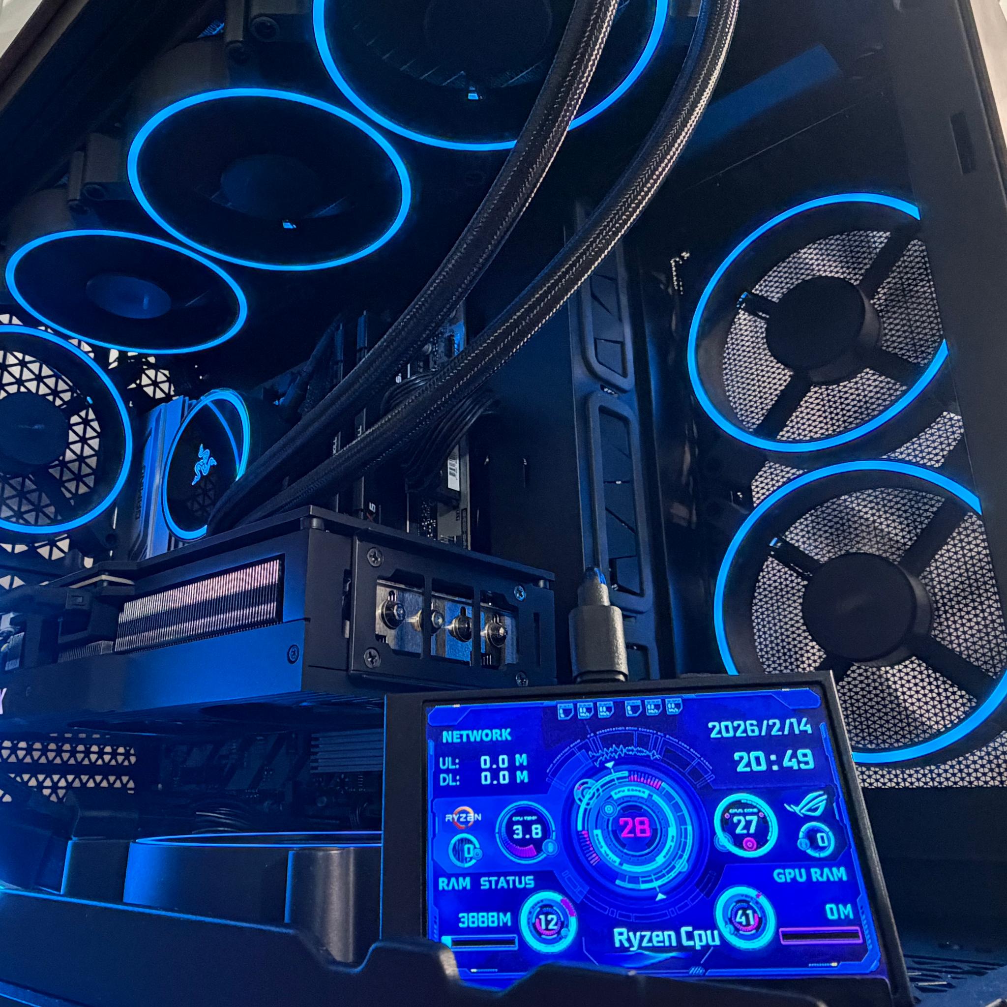 🌲Rx 9070XT | 9800x3d/7900X | 32GB DDR5 | 2TB | Windows 11 Pro 🌲 “WOODLAND PHANTOM”