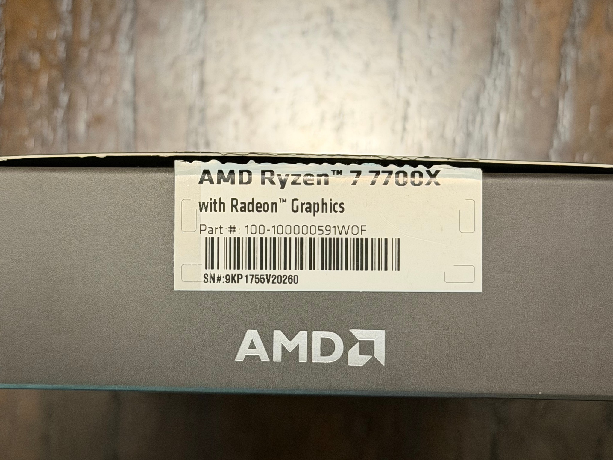 AMD Ryzen 7 7700X
