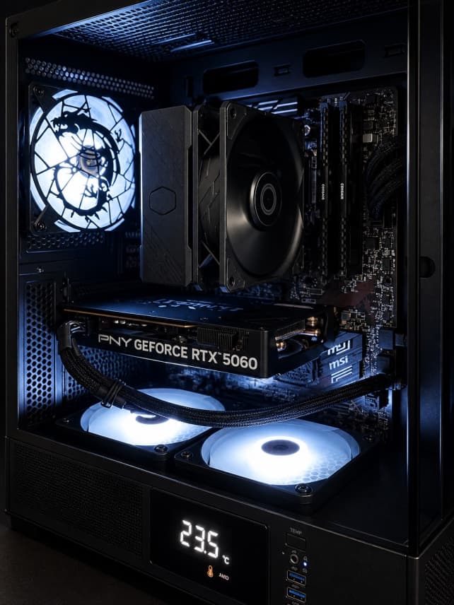RTX 5060 Gaming PC High Performance | Ryzen 7 3700x | 1TB SSD | Ready to Plug and Play